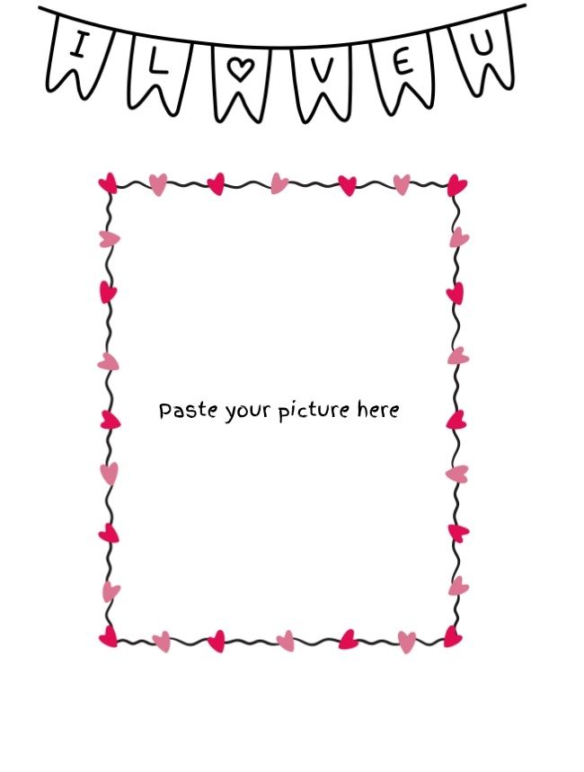 Hearts activity book