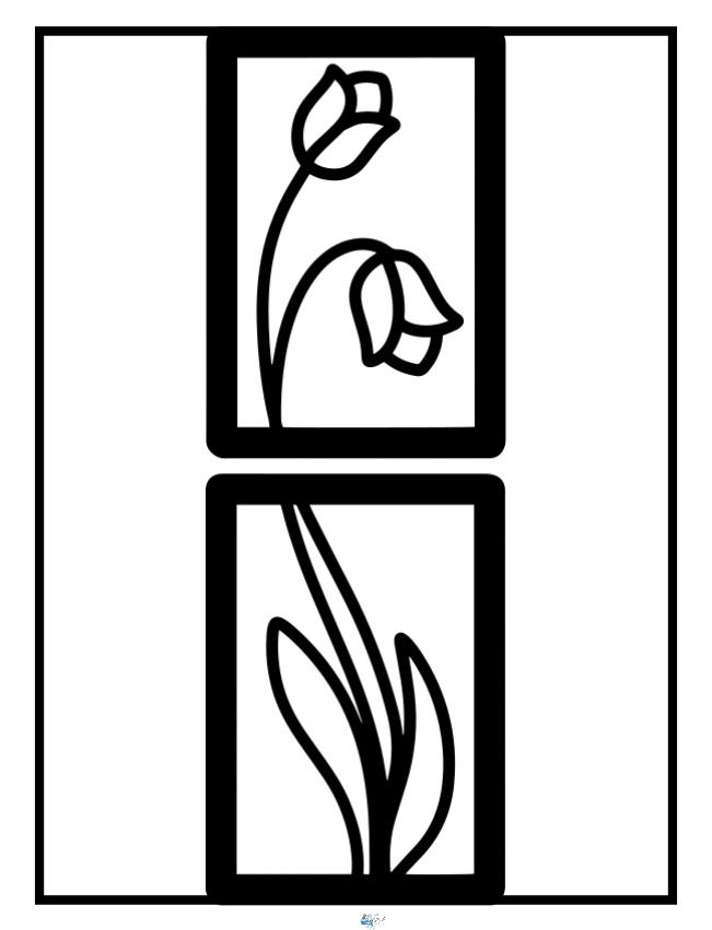 Adult spring coloring book