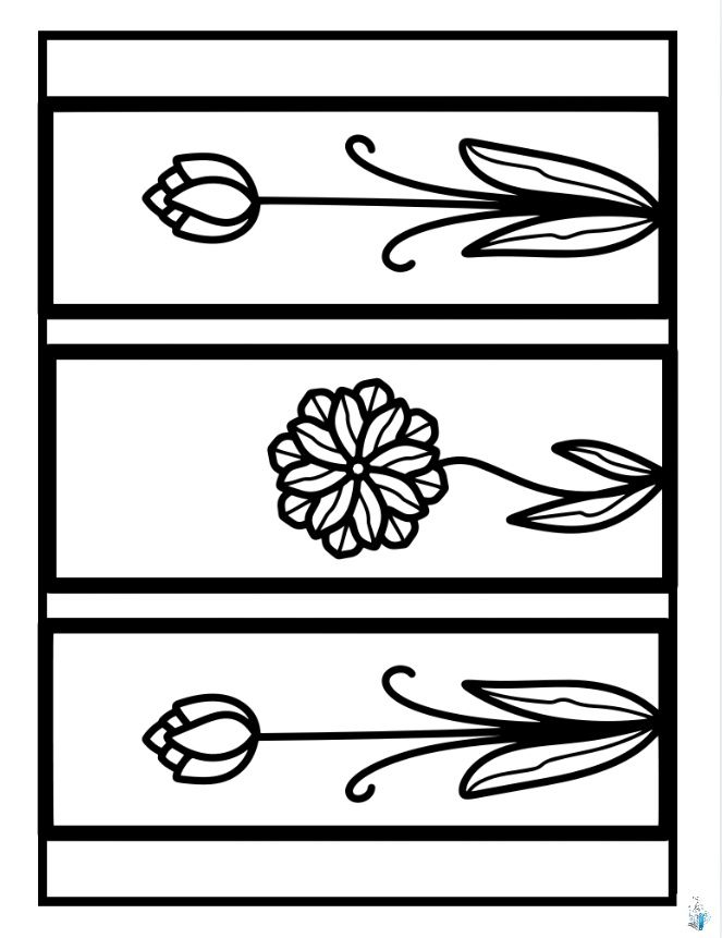 Adult spring coloring book