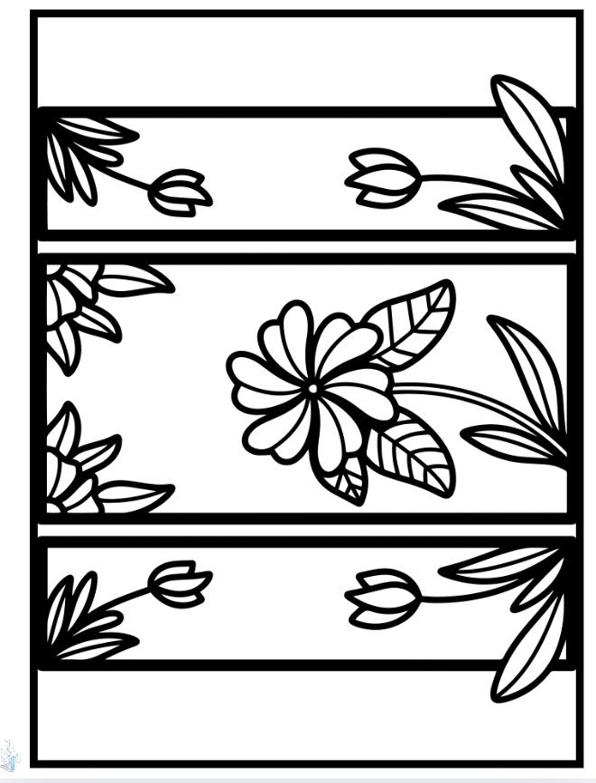 Adult spring coloring book
