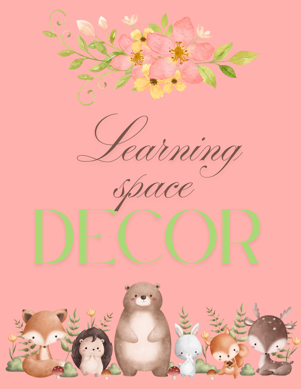 Learning space decor