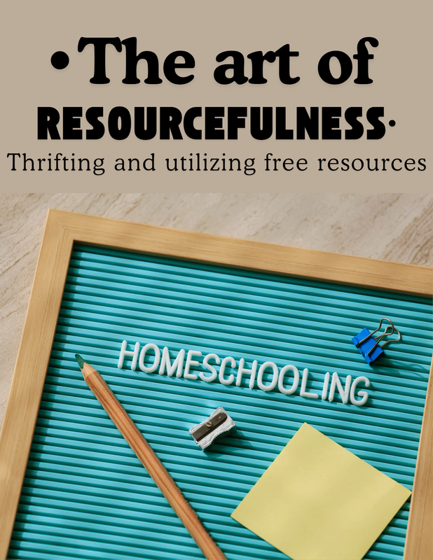 The art of resourcefulness ; Thrifting and utilizing free resources