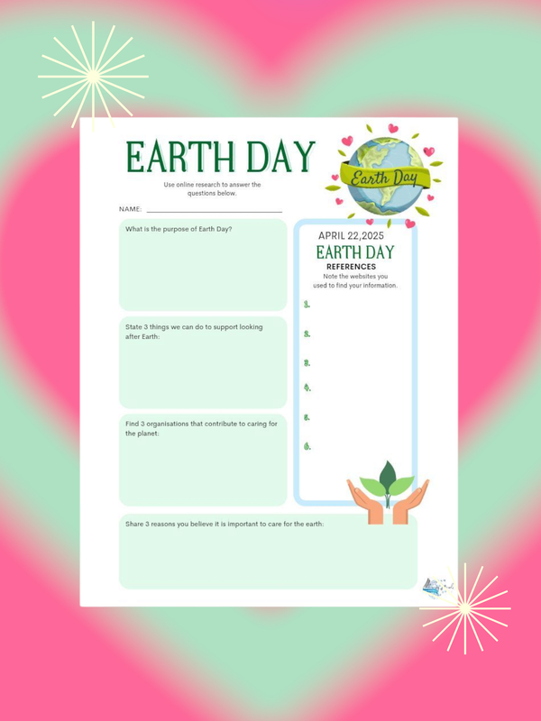 Earth Day activity 