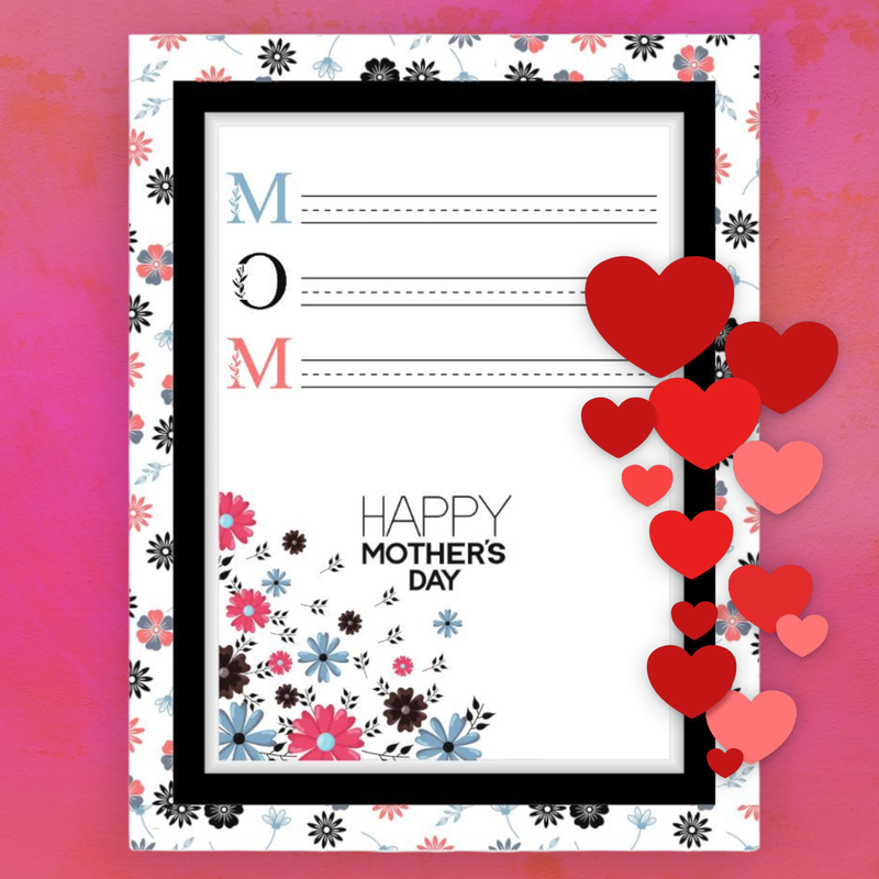 Happy Mother&#39;s Day Haiku activity