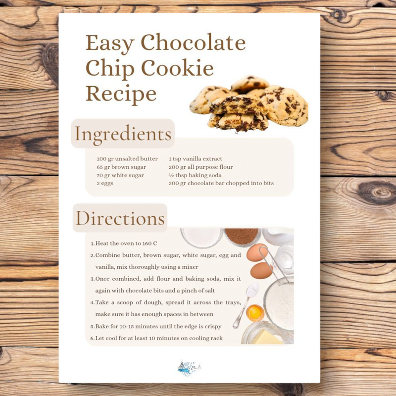Easy Chocolate Chip Cookie Recipe