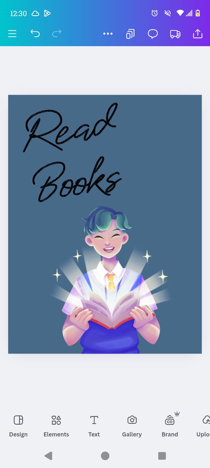 Read books poster
