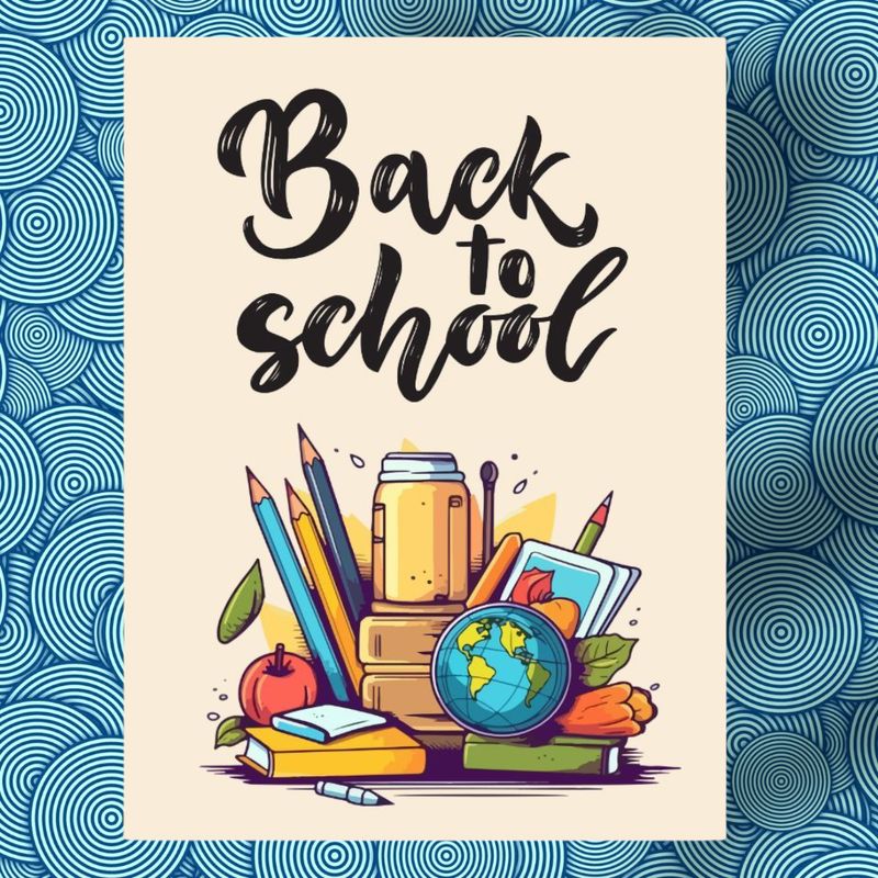 Back to school poster 