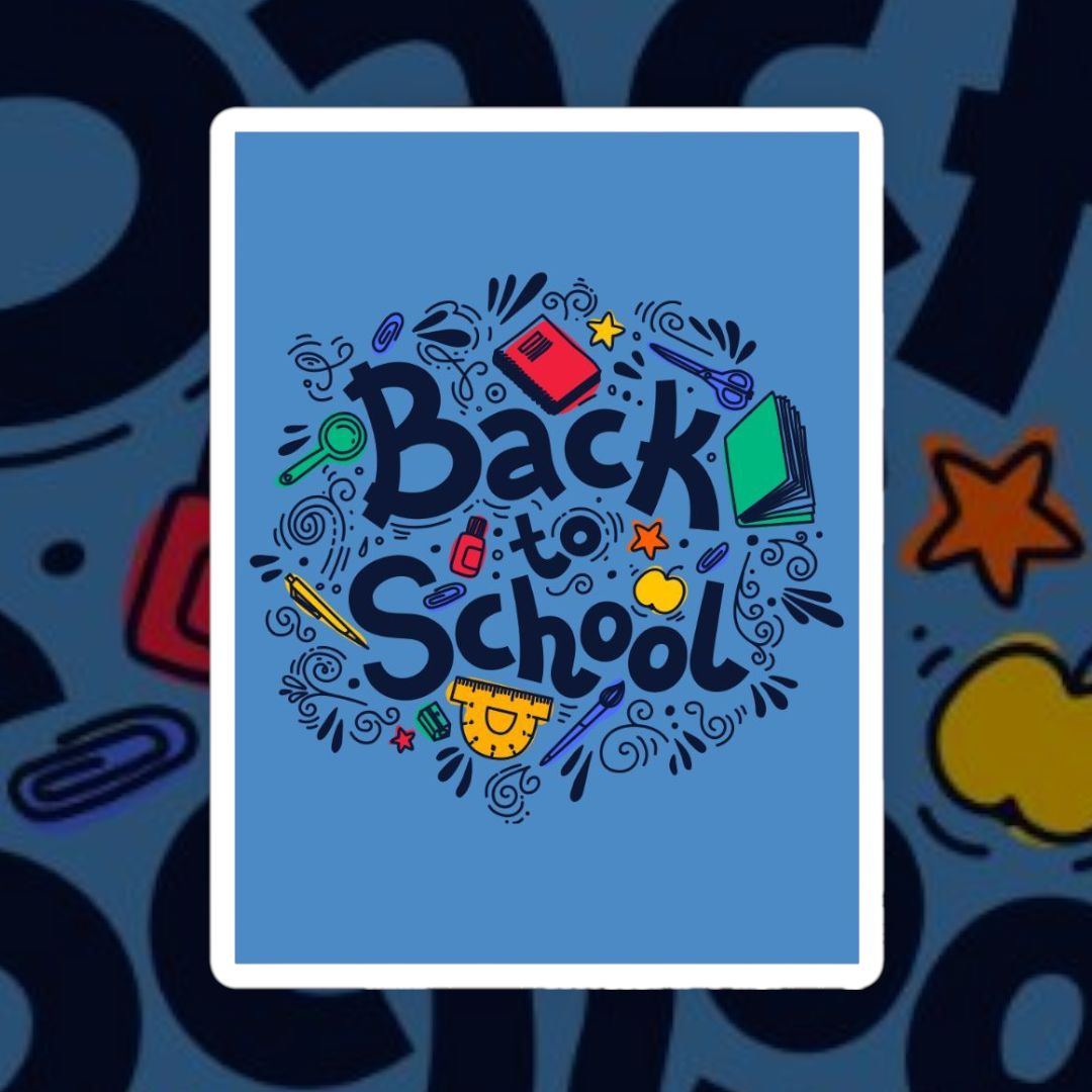 Back to school wall art 