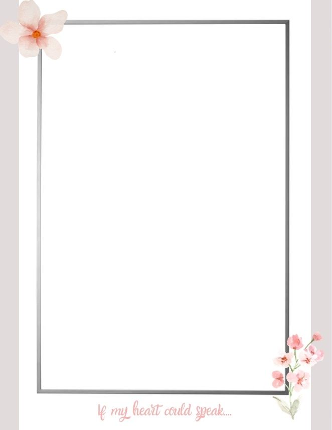 Healing and Self Care Printable Journal: Mindful reflection pages