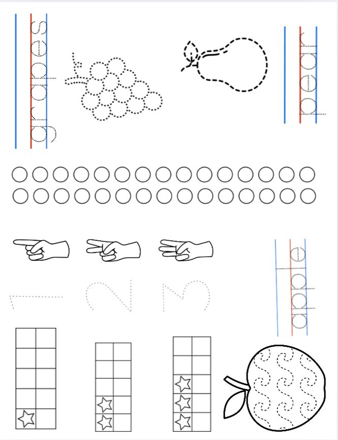 Counting with robots messy mat