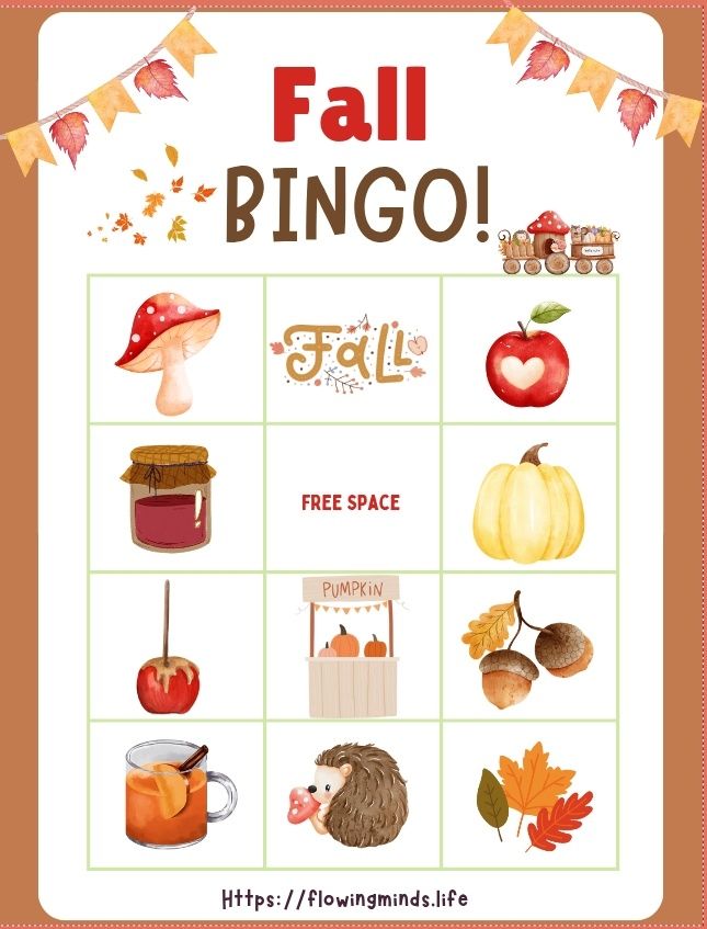 Fall Bingo