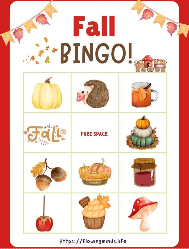 Fall Bingo