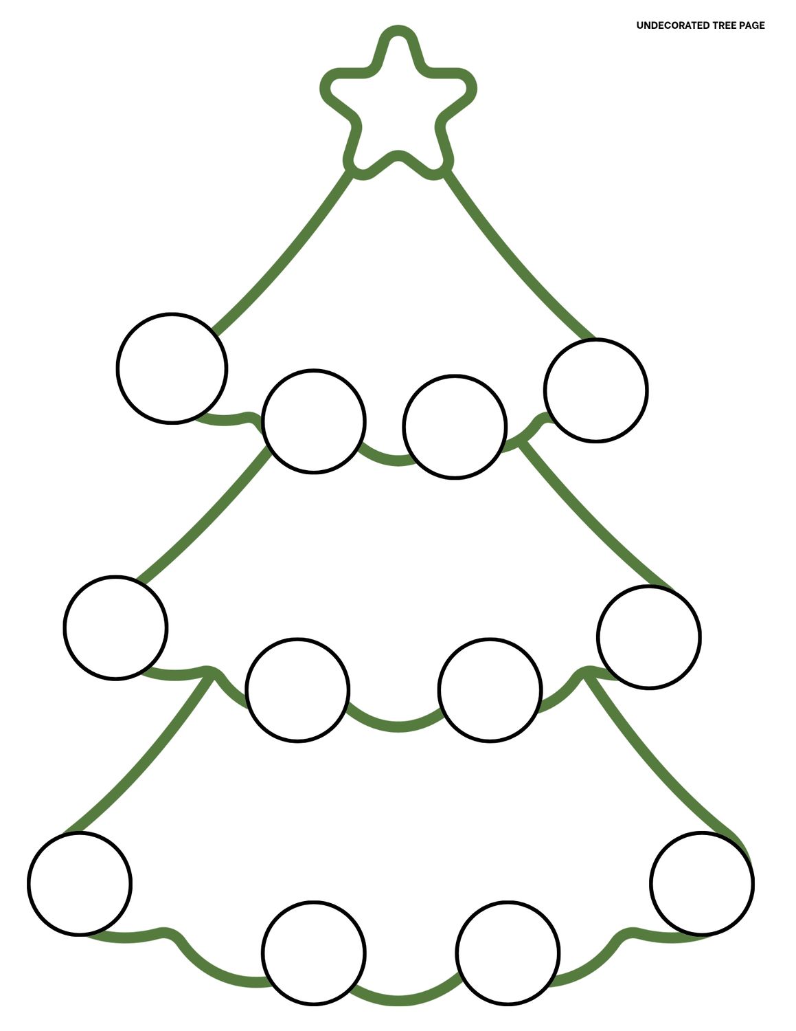 Decorate the tree with patterns activity