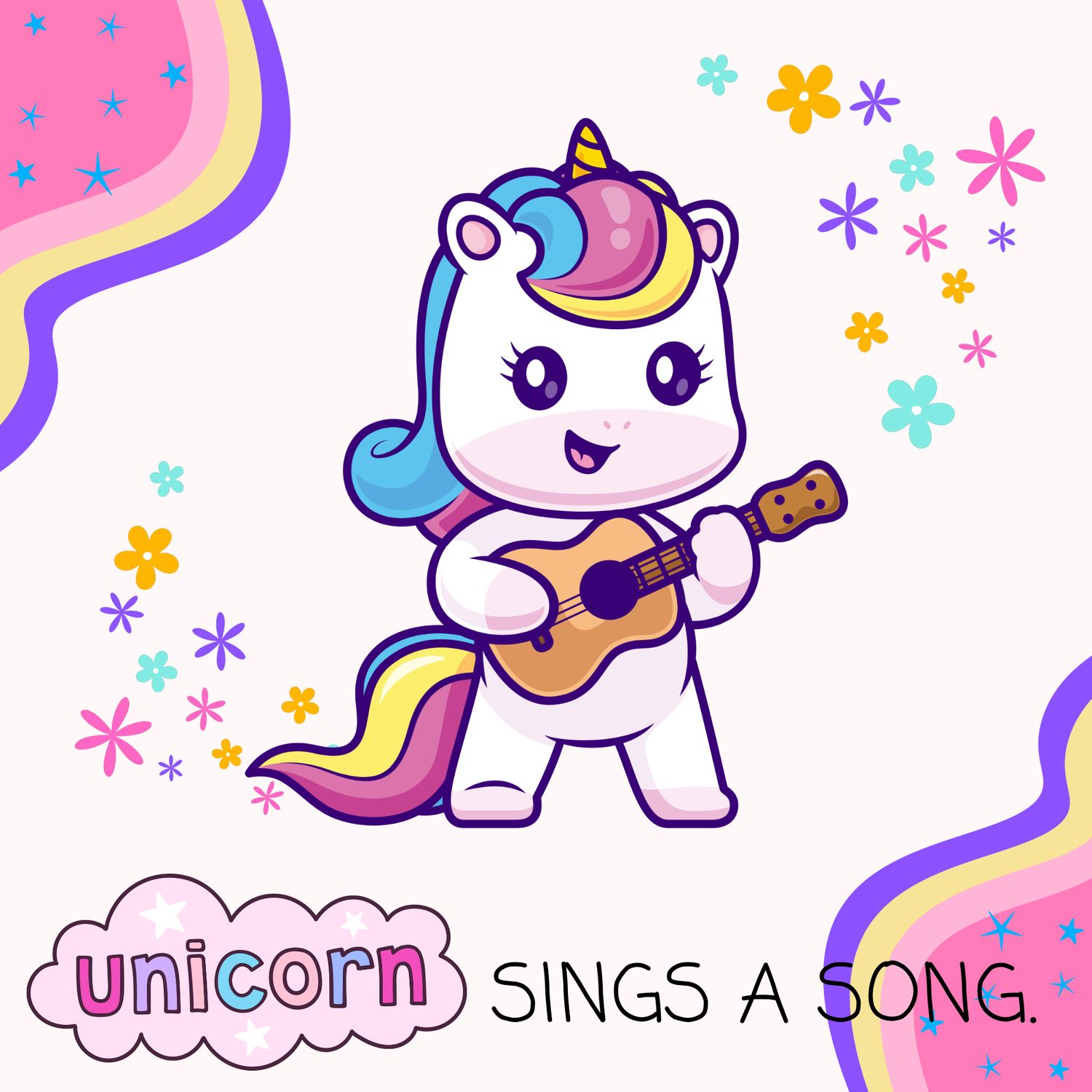 Unicorn&#39;s Busy Day of Play by Luna Hall
