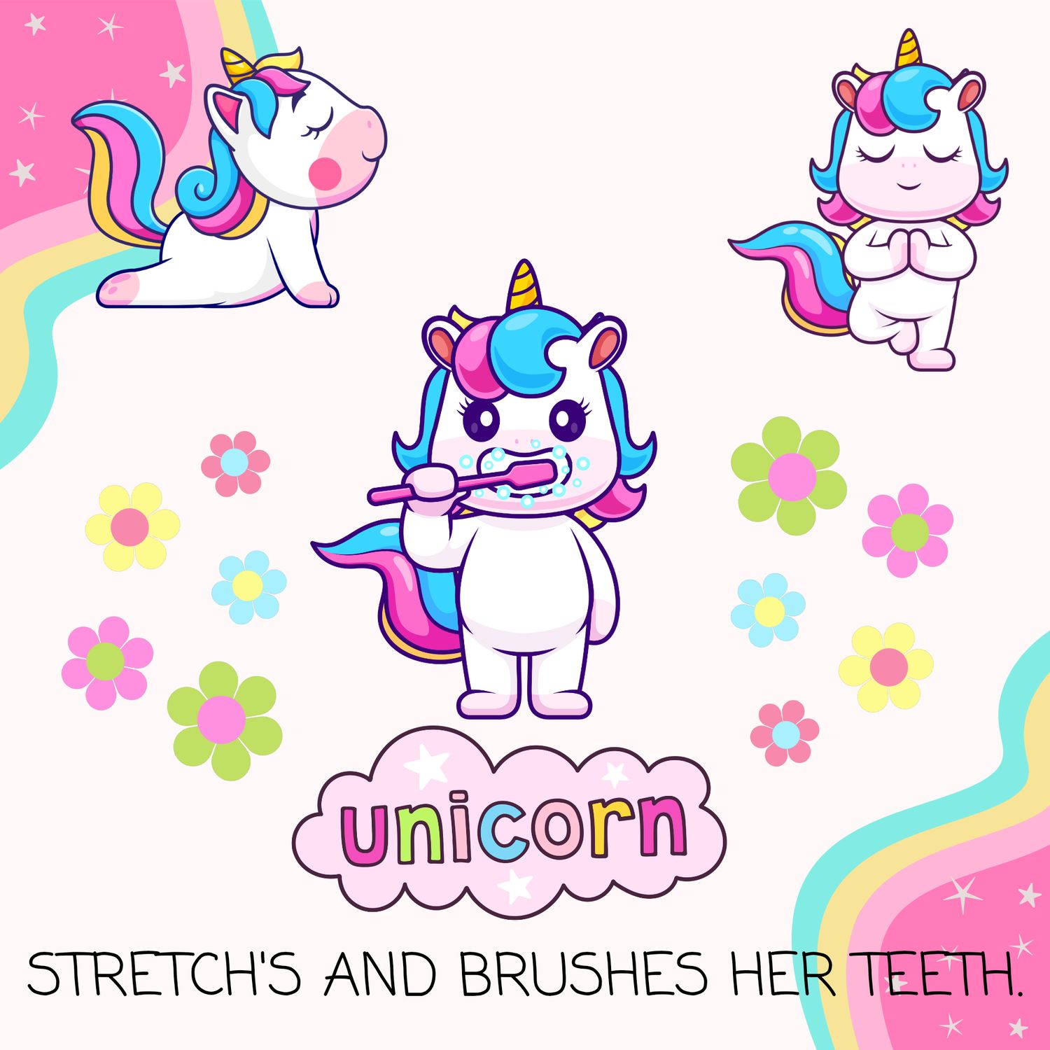 Unicorn&#39;s Busy Day of Play by Luna Hall