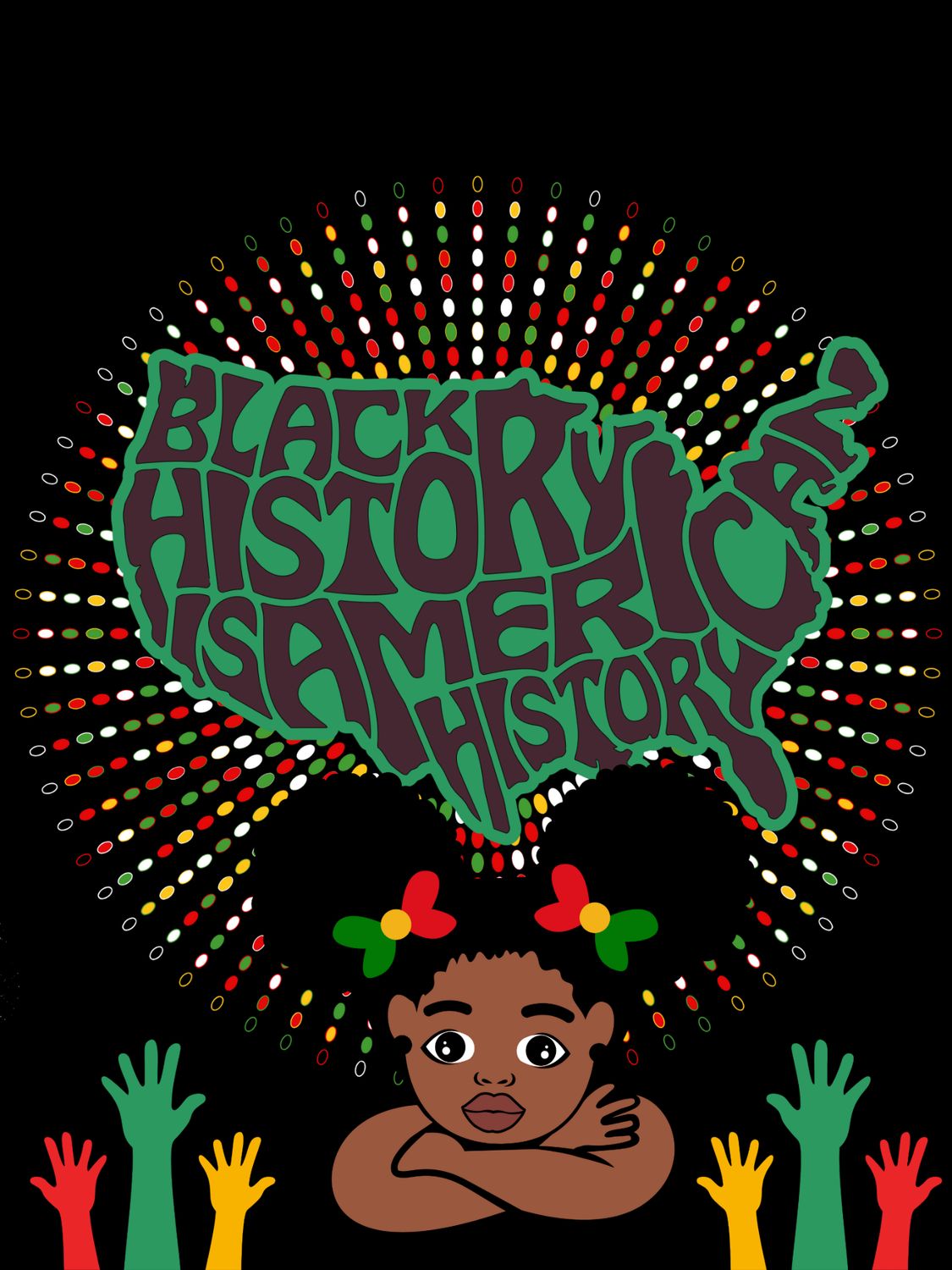 Black History is American History Wall Art