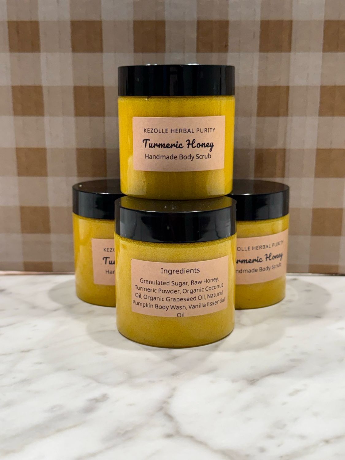 Turmeric Honey/ Sugar Scrub