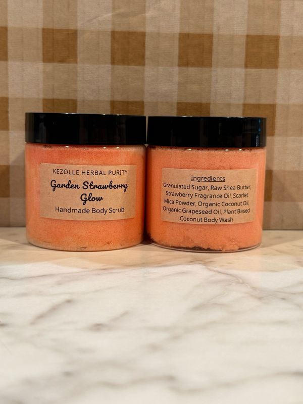 Garden Strawberry Glow/ Sugar Scrub