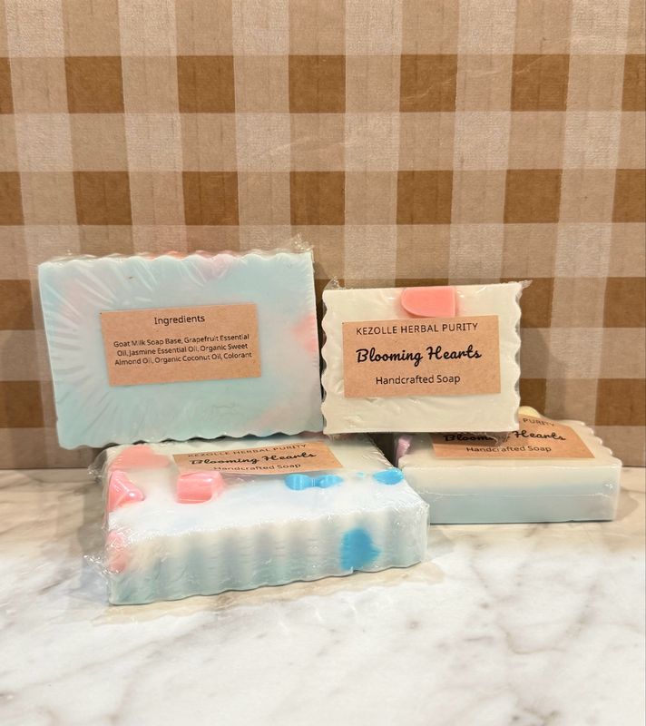 Blooming Hearts Soap Bar