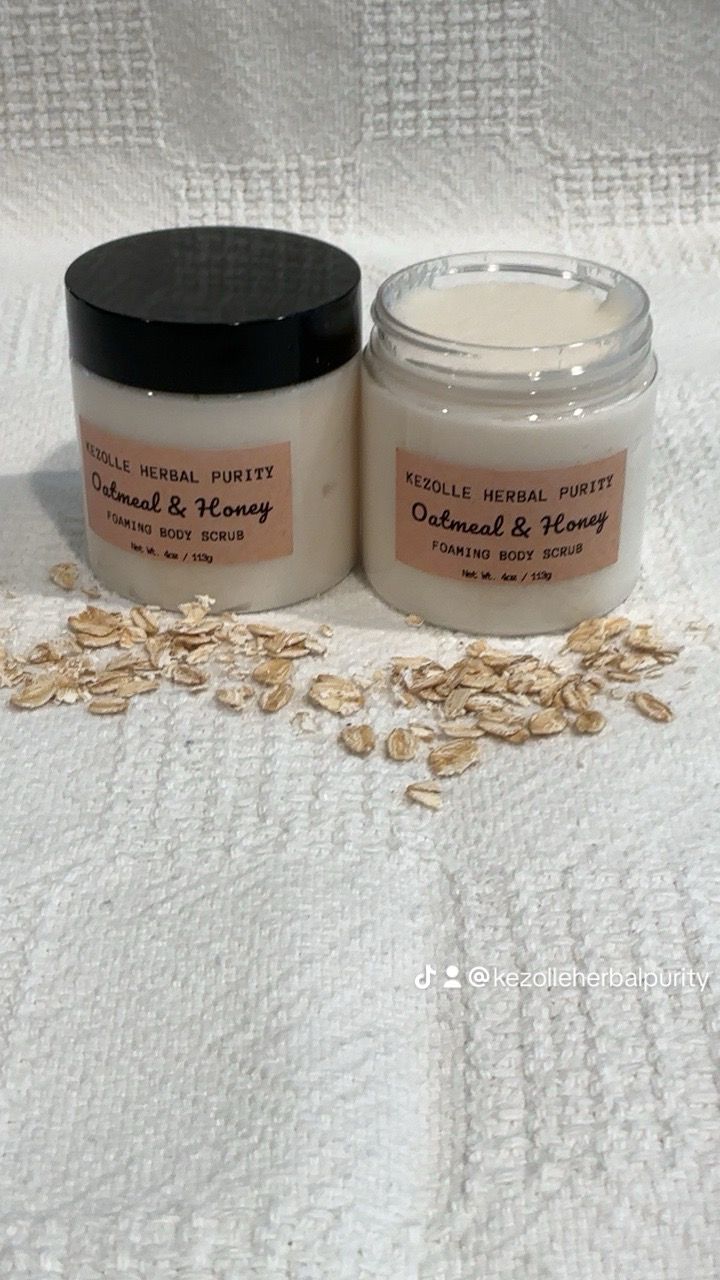 Oatmeal &amp; Honey/ Foaming Sugar Scrub