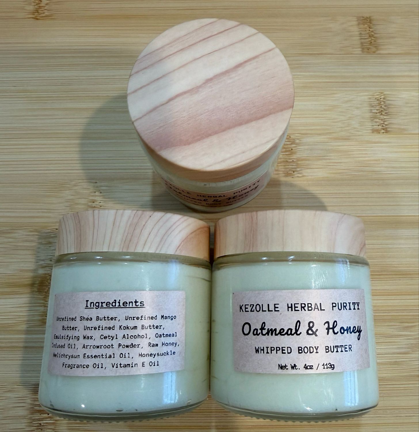 Oatmeal &amp; Honey Body Butter
