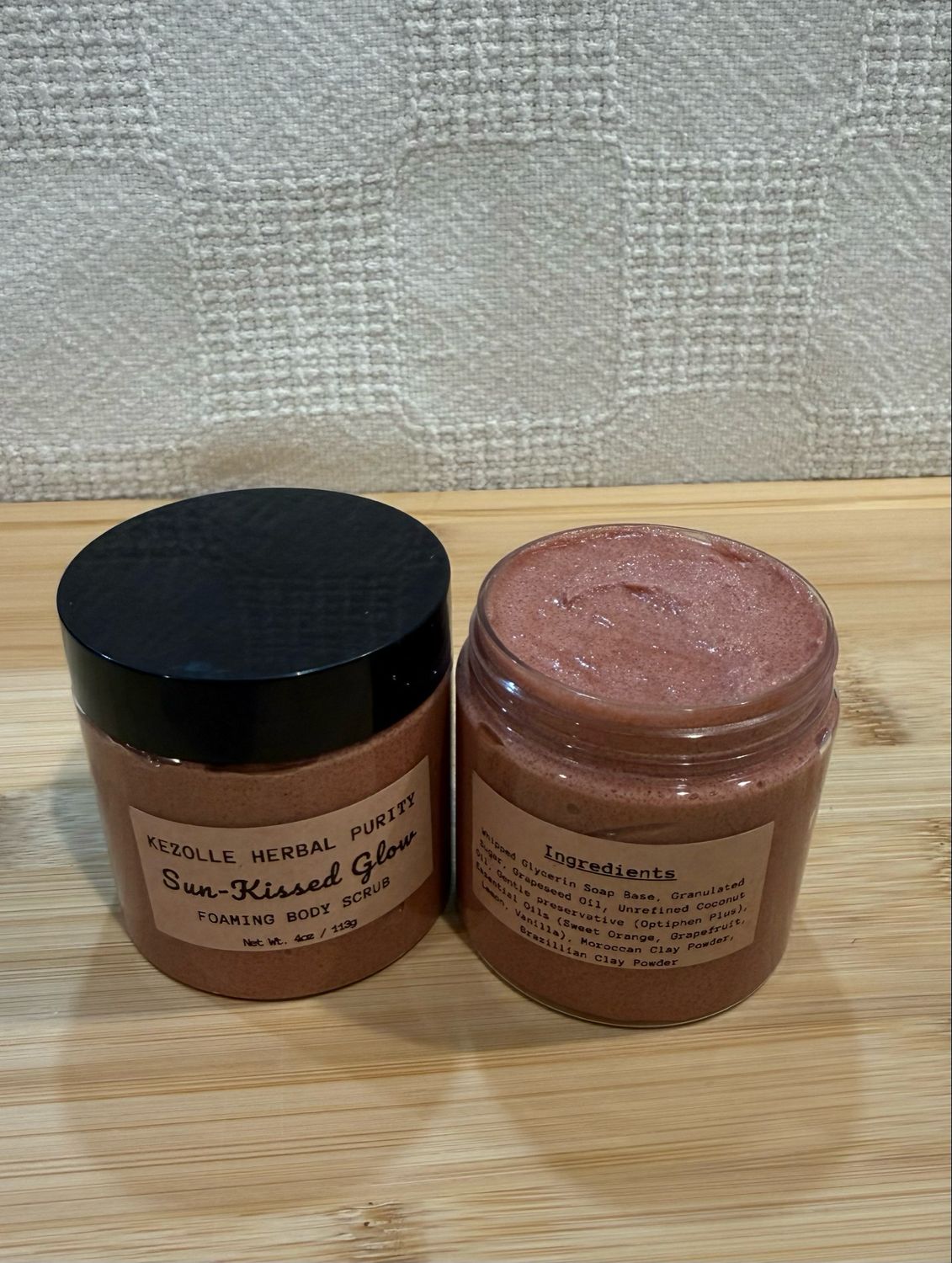 Sun-Kissed Glow/ Foaming Sugar Scrub