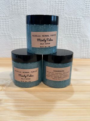 Minty Tides/ Salt Scrub