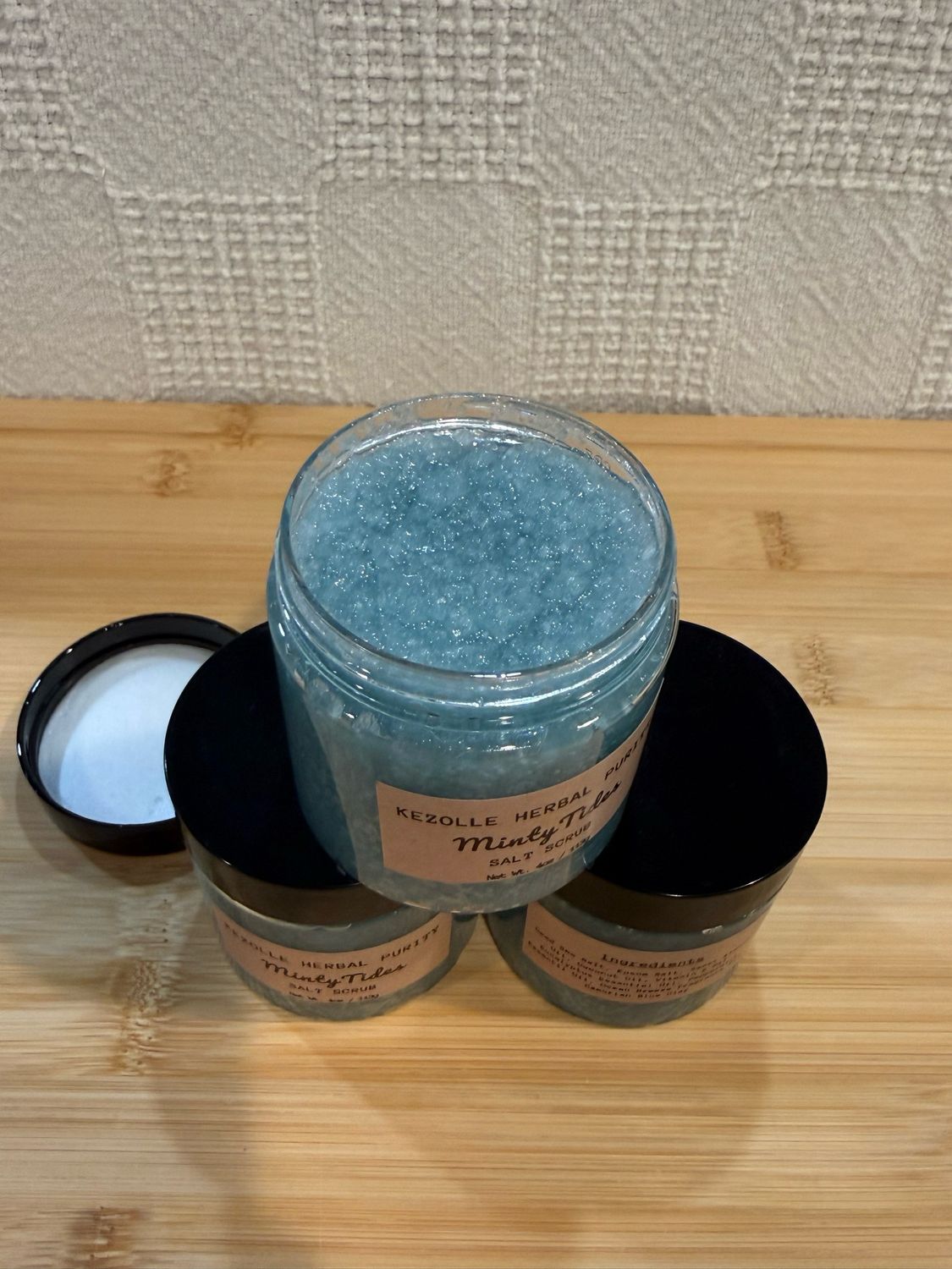 Minty Tides/ Salt Scrub
