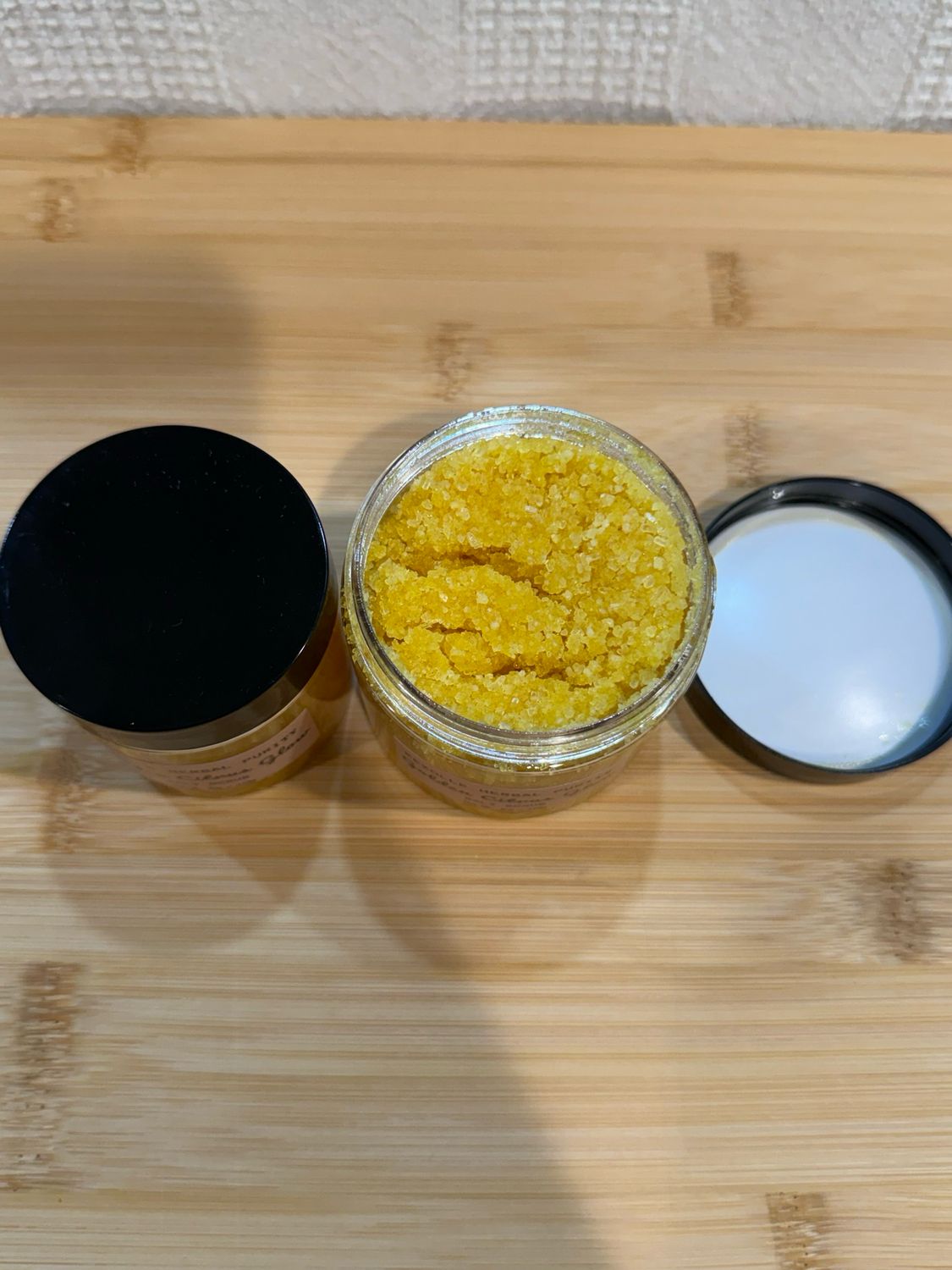 Golden Citrus Glow/ Salt Scrub