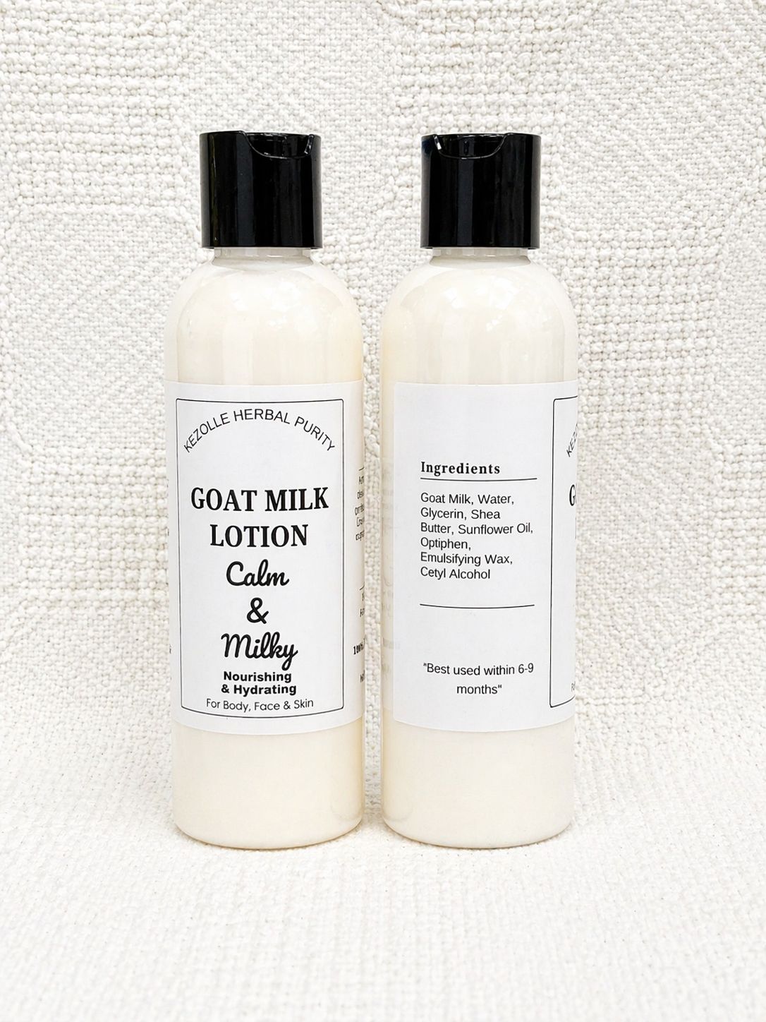 Calm &amp; Milky (unscented)/ Goat Milk Lotion