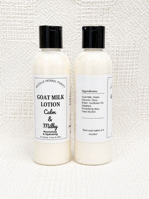 Calm &amp; Milky (unscented)/ Goat Milk Lotion