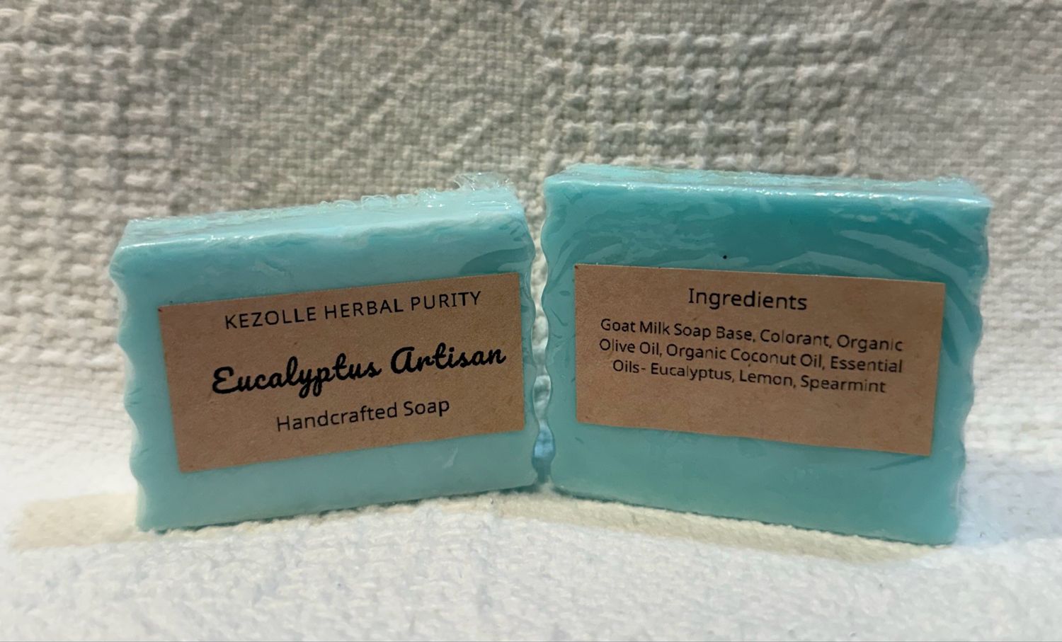 Eucalyptus Artisan Half Size Soap Bar