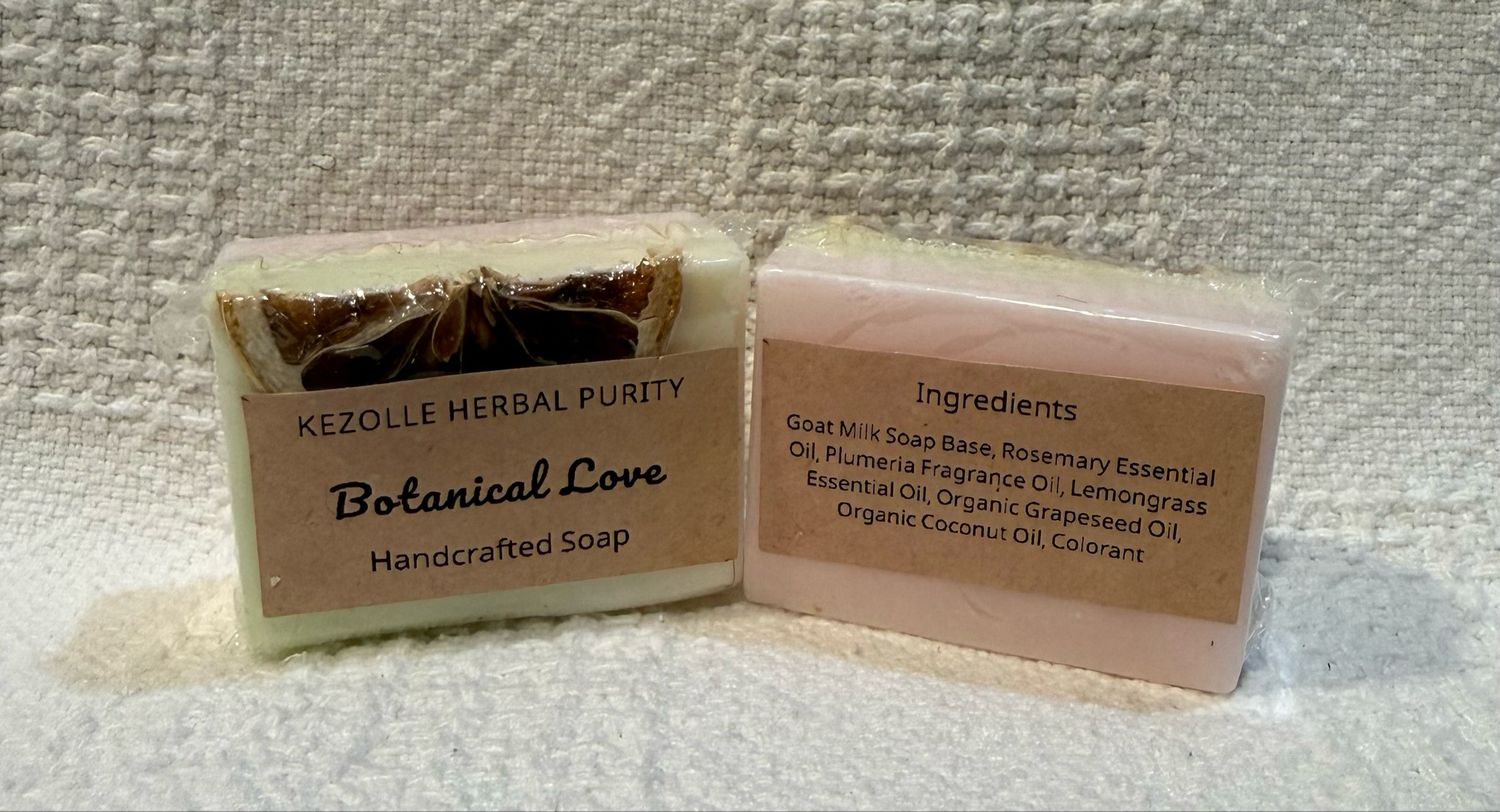 Botanical Love Half Size Soap Bar