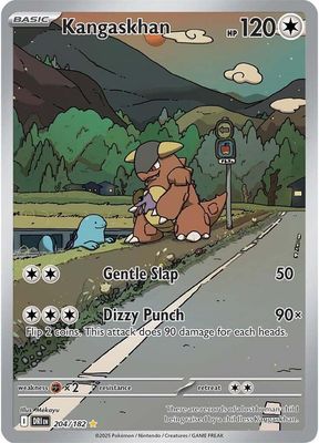 Kangaskhan - 204/182 - SV10: Destined Rivals (DRI) Illustration Rare