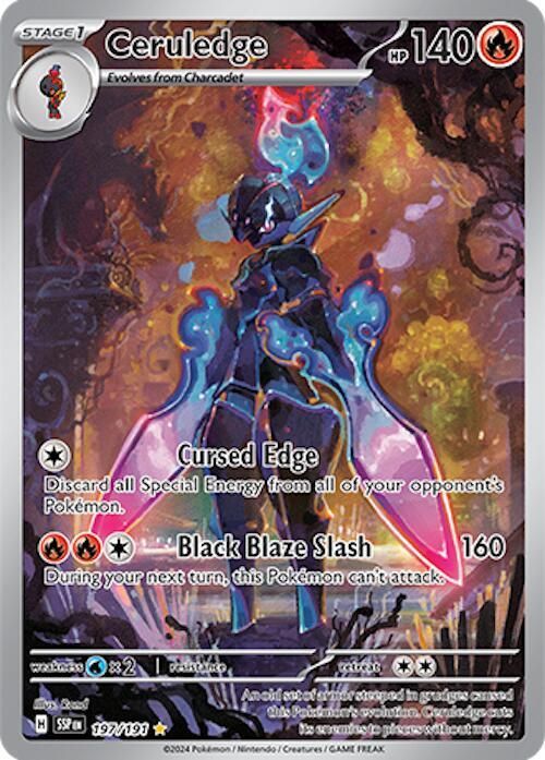 Ceruledge - 197/191 - SV08: Surging Sparks (SSP) Illustration Rare