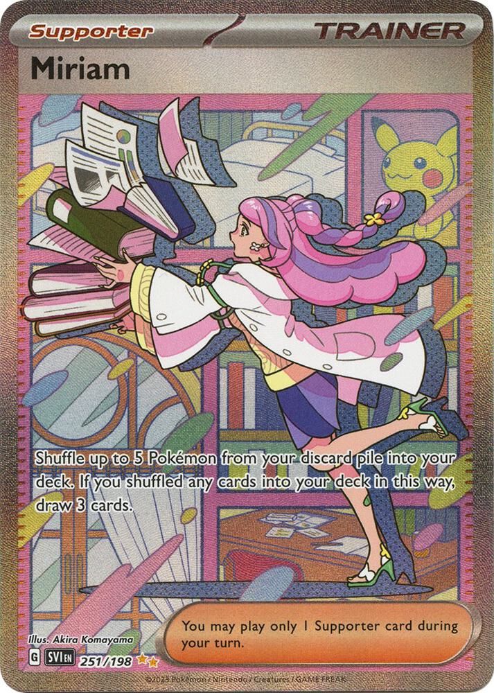 Miriam - 251/198 - SV01: Scarlet &amp; Violet Base Set (SVI) Secret Illustration Rare
