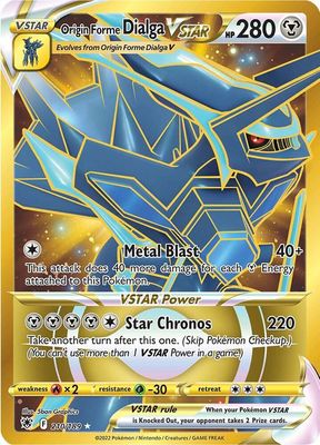 Origin Forme Dialga VSTAR - 210/189 (Secret) - SWSH10: Astral Radiance (SWSH10)