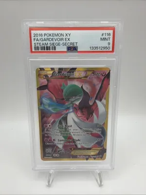 Gardevoir EX Holo PSA 9 Secret 116/114 XY-Steam Siege