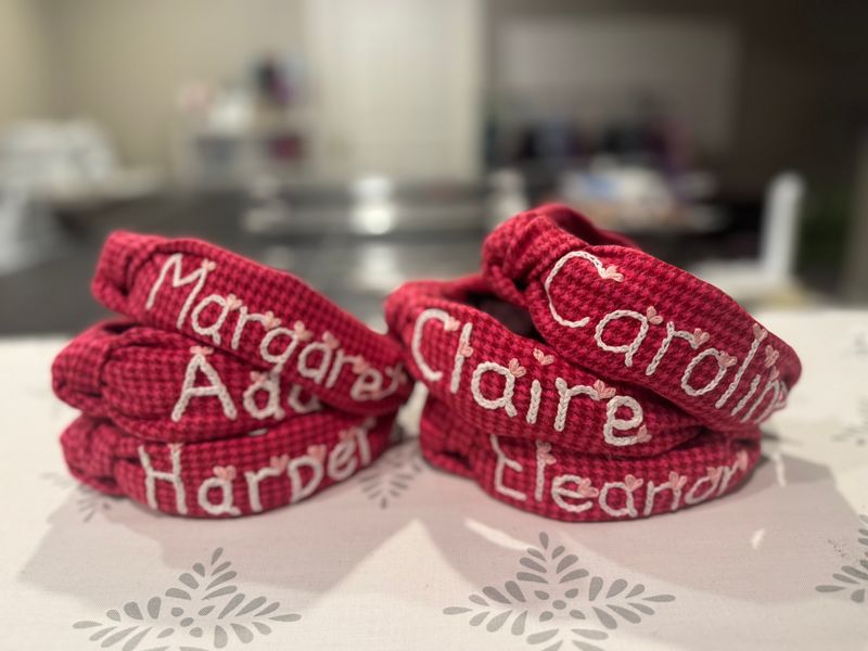 Personalized Valentine Headband