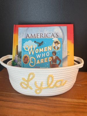 Embroidered Baskets