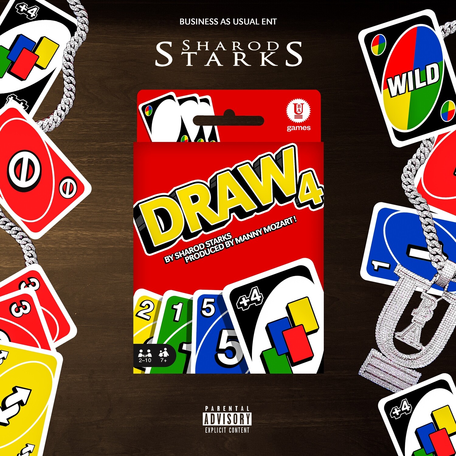 &quot;Draw 4&quot; by Sharod Starks