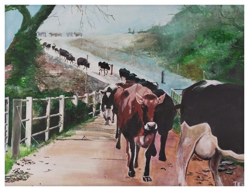 Custom pictures. Have that special picture you have always wanted or that favourite photo turned into a painting to keep.