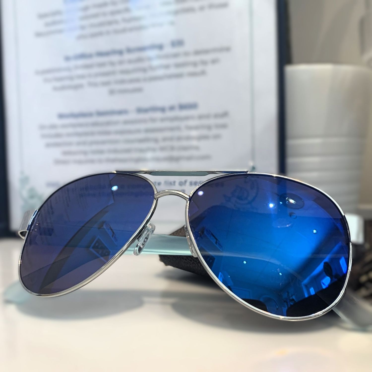 Aviator sunglasses