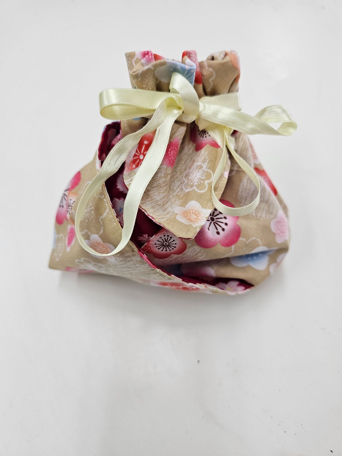 Cream Origami Bag