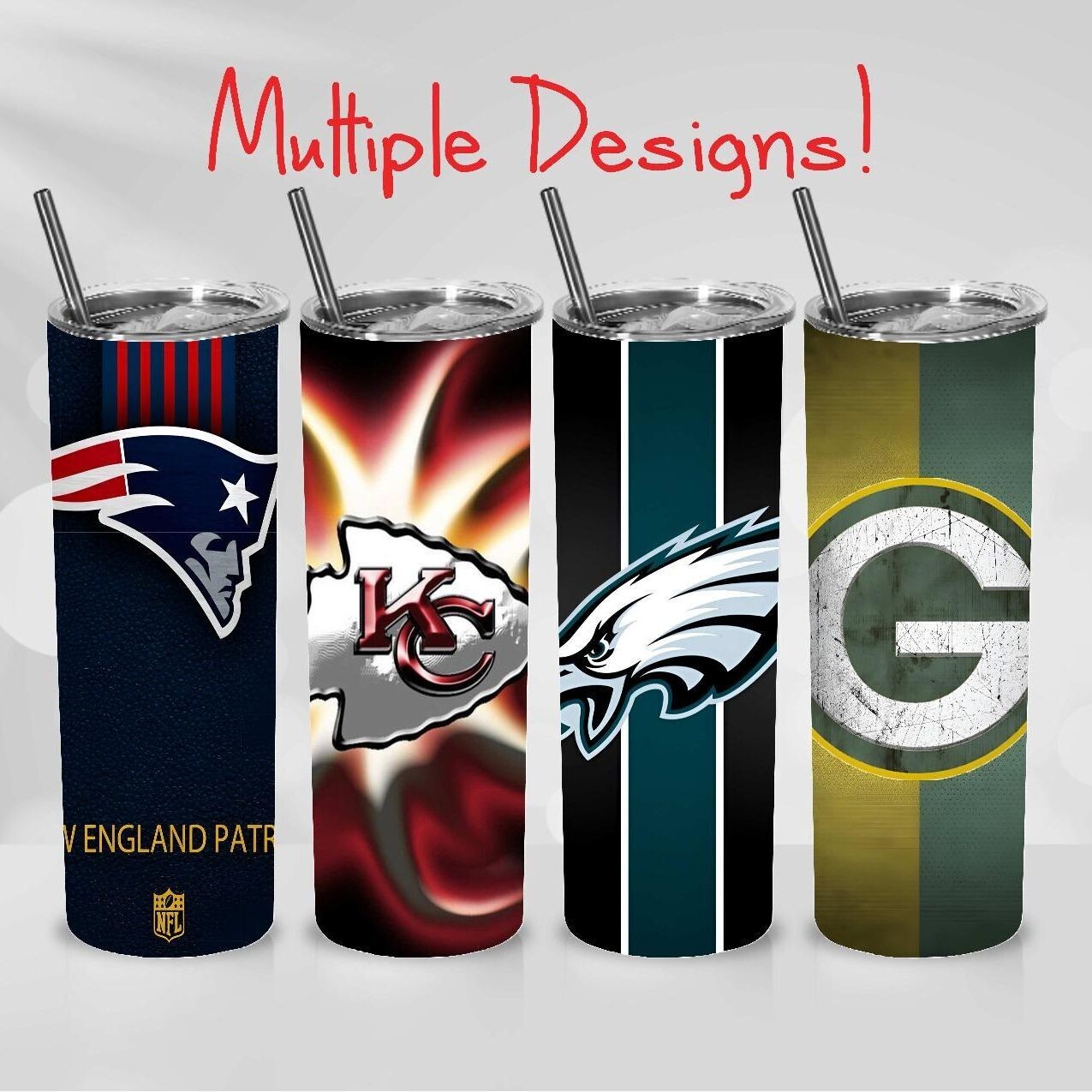 Personalized NFL Football Tumblers