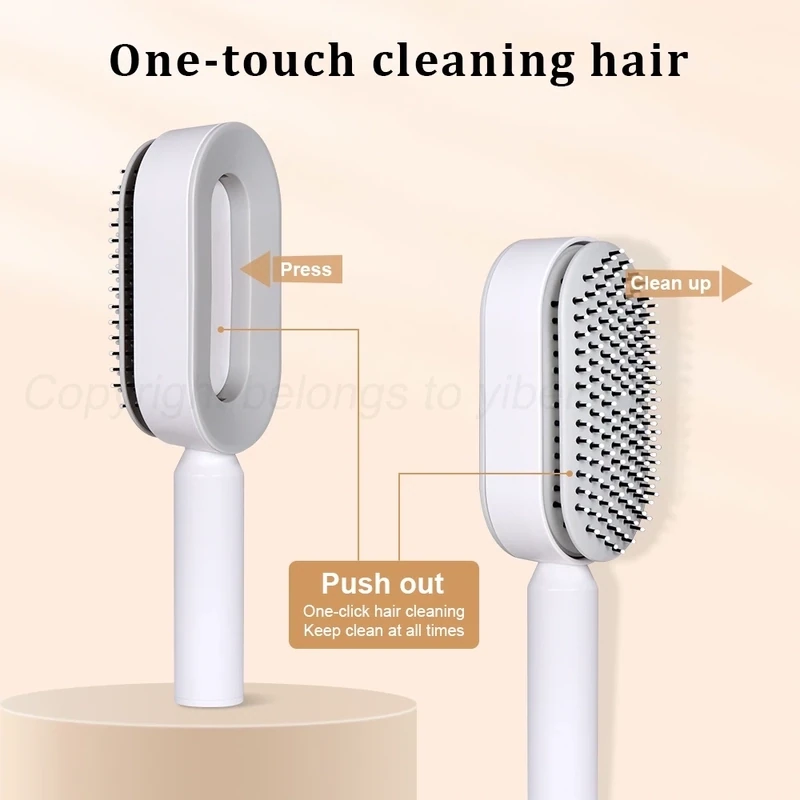 Self Cleaning Hair Brush