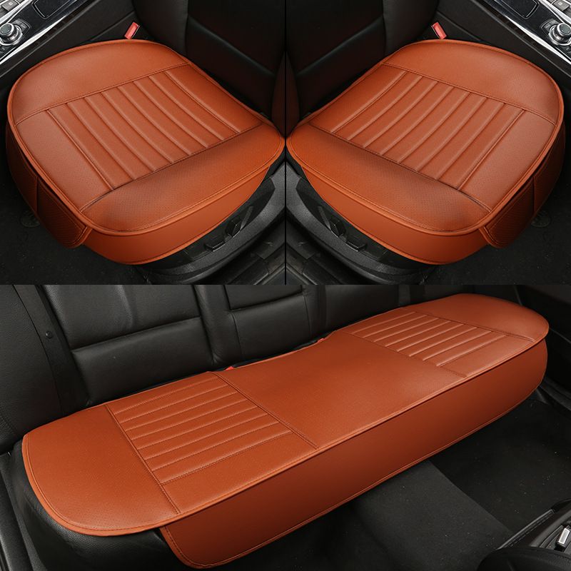 Car Seat Cushion Three-piece Set Four Seasons Universal Single Seat Without Backrest Cushion