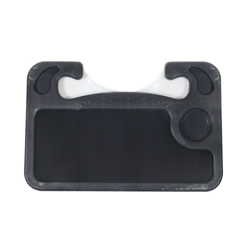 Car Steering Wheel Table Car Dining Table Steering Wheel Card Table Car Notebook Bracket, Color: Black (shrink film packaging)