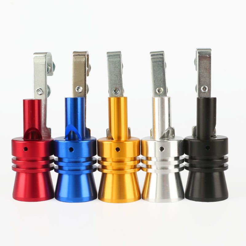 Car Modified Sound Wave Imitator Turbo Whistle Whistle Exhaust Pipe Sounder Motorcycle Accessories Turbo Tail Whistle