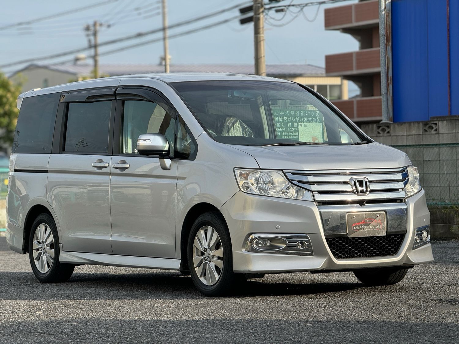 Beautiful Honda Step Wagon Spada Sports Type For Sale With Manual &amp; Automatic Transmission